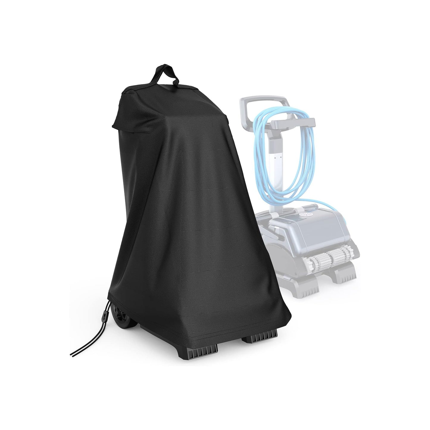 STARTWO Robotic Pool Cleaner Cover Comes in a Rich Black, Crafted from Sturdy Fabric.