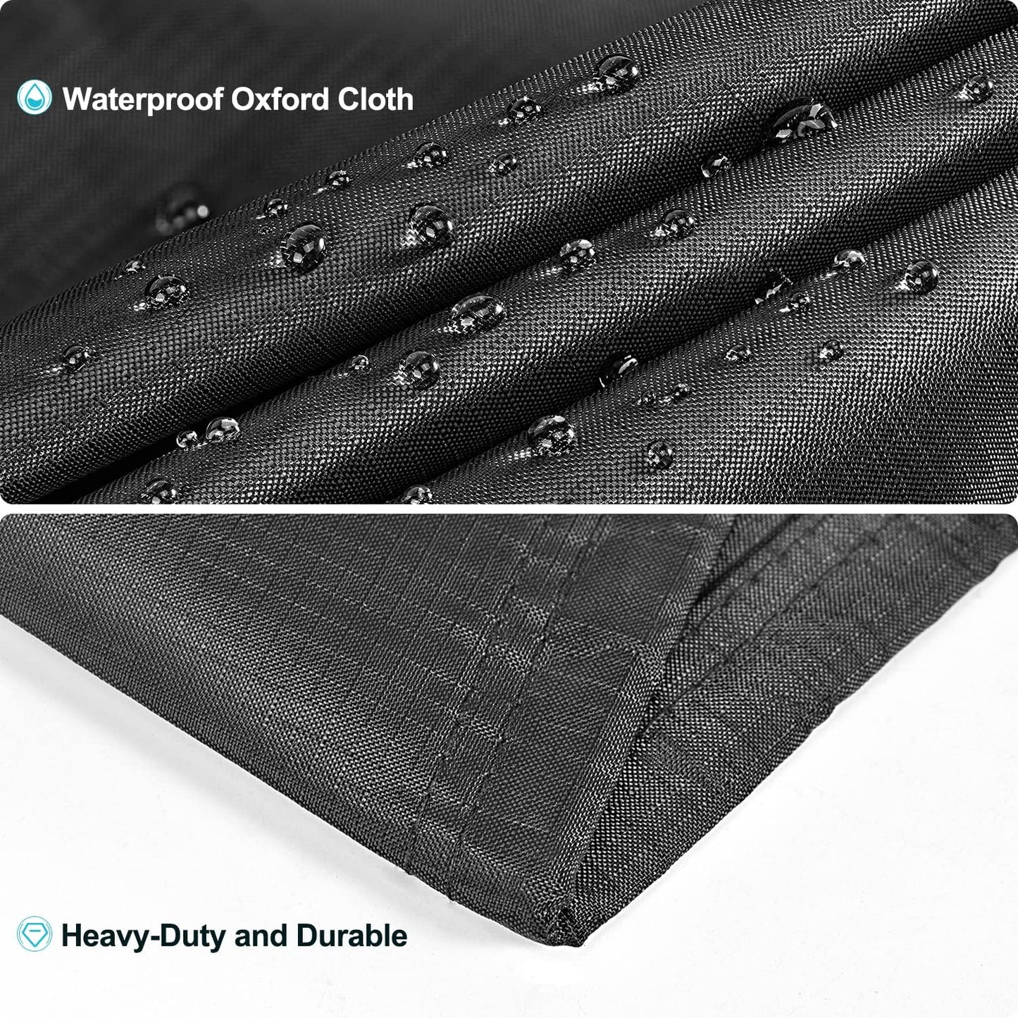 STARTWO Robotic Pool Cleaner Cover Comes in a Rich Black, Crafted from Sturdy Fabric.