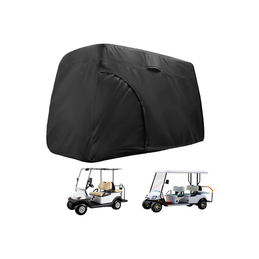 STARTWO Waterproof Golf Cart Rain Cover Designed to Fit Most Golf Cart Brands. This All-Season Protective Golf Cart Accessory Offers Comprehensive Protection.car cover