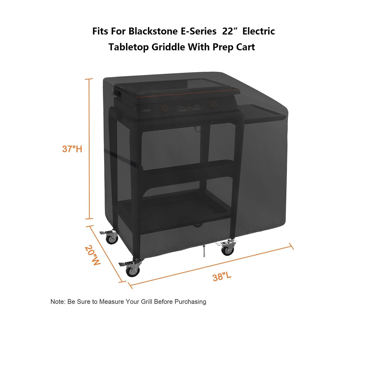 STARTWO Tailored Protective Cover Designed to Safeguard Your Outdoor Griddle Setup Tool cover