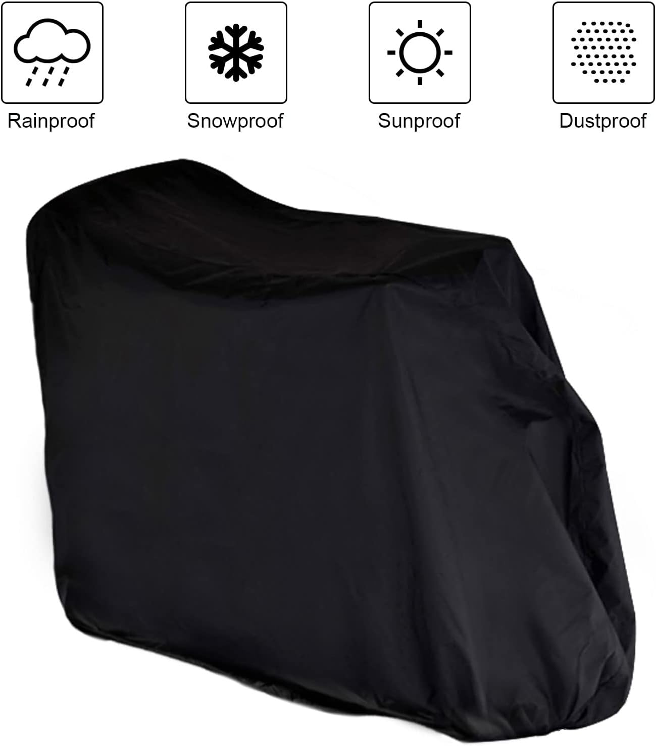 STARTWO Designed for Outdoor Storage, this Heavy-Duty 420D Mobility Scooter Cover Provides Comprehensive All-Weather Protection.car cover